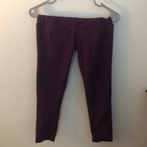 Purple Victoria’s Secret Workout Capris